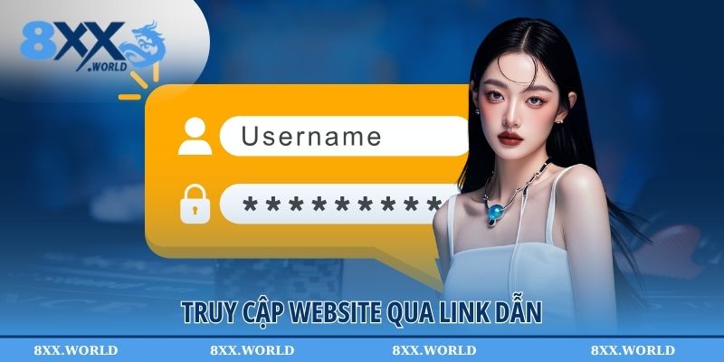 Truy cập website qua link dẫn