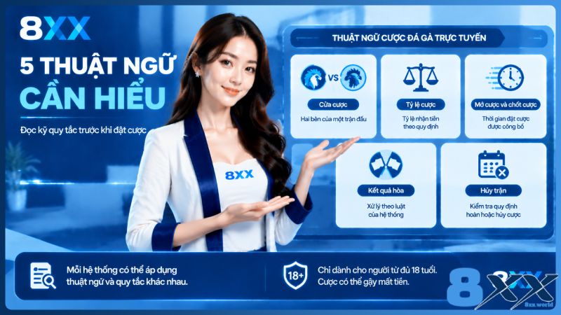 8XX minh họa 5 thuật ngữ cần hiểu