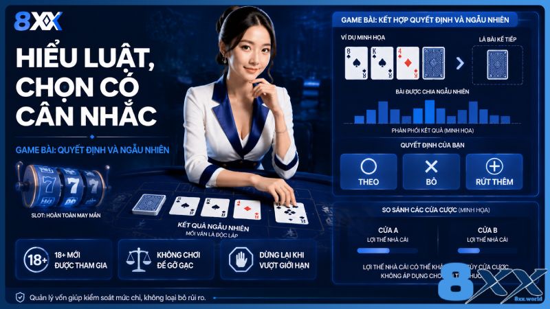 8XX minh họa hiểu luật, chơi có cân nhắc