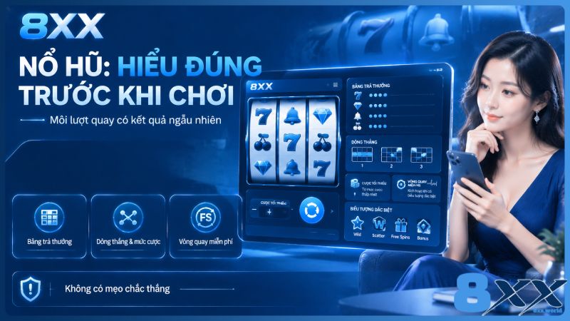 8XX minh họa nổ hũ: hiểu đúng trước khi chơi